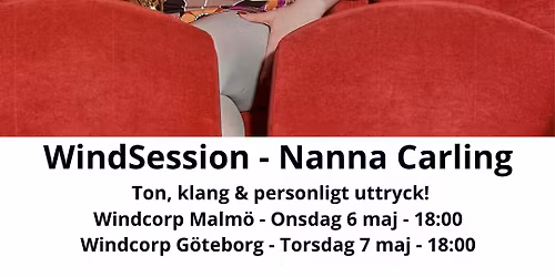 WindSession - Level Up med Nanna Carling i Malm\u00f6 och G\u00f6teborg
