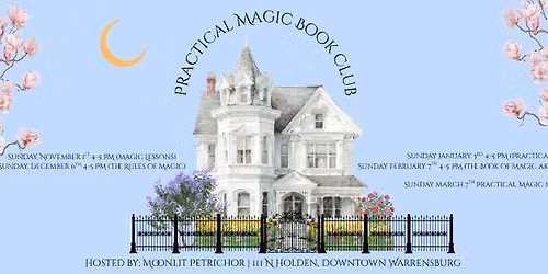 Practical Magic Book Club Hosted by Moonlit Petrichor