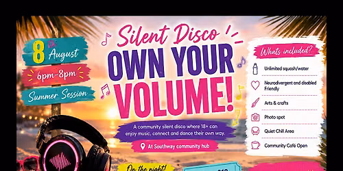 Silent Disco- Own Your Volume!