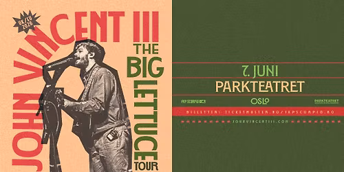 John Vincent III \/ Parkteatret \/ Pres. av FKP Scorpio
