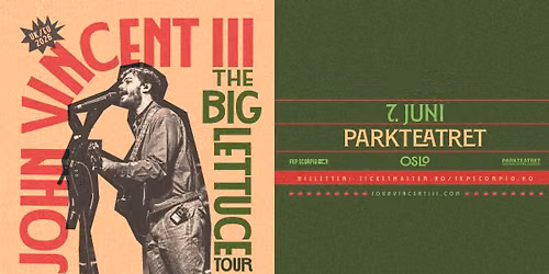 John Vincent III \/ Parkteatret \/ Pres. av FKP Scorpio