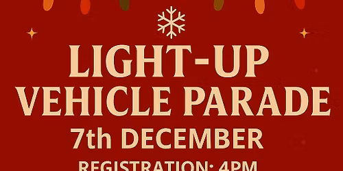 Spiddal Light-Up Vehicle Run