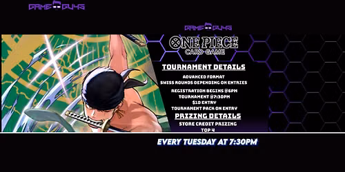 One Piece: Weeklies at Game Guys