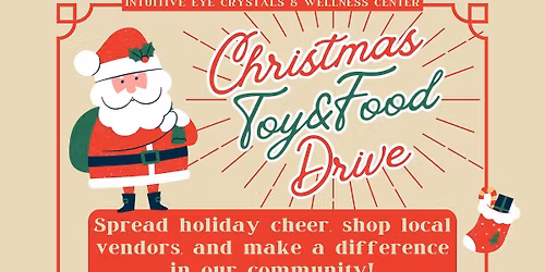 Toy and Food Drive at Intuitive Eye!