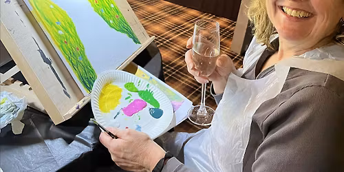 March Hare Prosecco and a Paintbrush Event