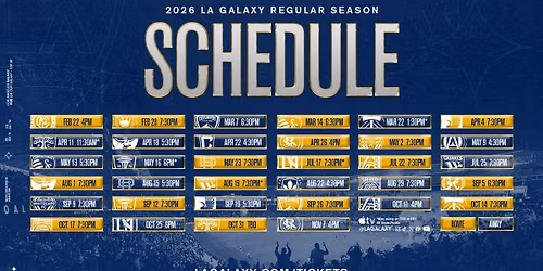 New York City FC at LA Galaxy