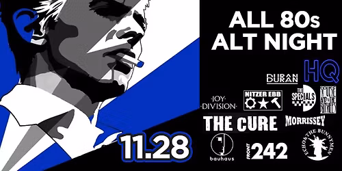 All 80s Alternative Night w\/ FashioNation DJ Eli