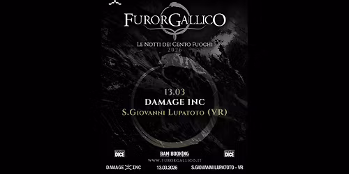 FUROR GALLICO | Damage Inc \u2022 13.03.2026
