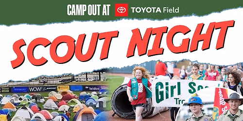 Scout Night with the Trash Pandas 