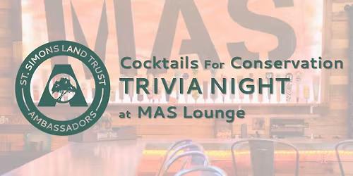 Cocktails for Conservation - TRIVIA NIGHT