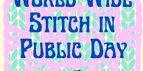 9th World Wide STITCH in Public Day at JuJu Knits - June 13