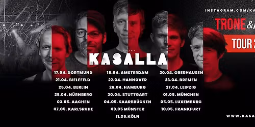 Kasalla 2026 Trone & Konfetti