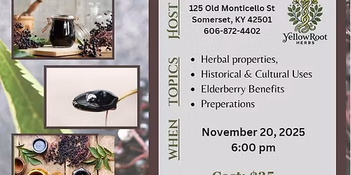 Elderberry Workshop!