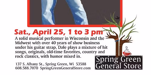 Concert in the Cafe with Dale Glaudell