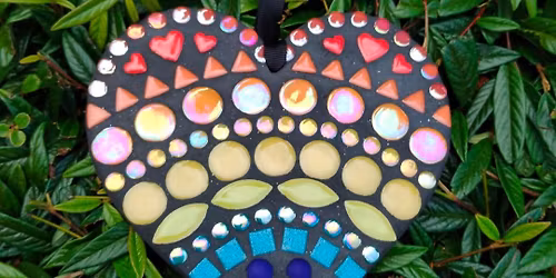 DIY Workshop: Mosaic Heart Art - January 28th (6:30pm-9:30pm)