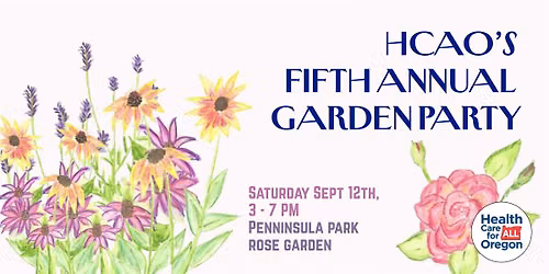 5th Annual HCAO Garden Party