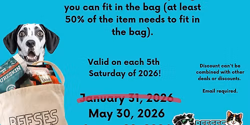 5th Saturday Sale
