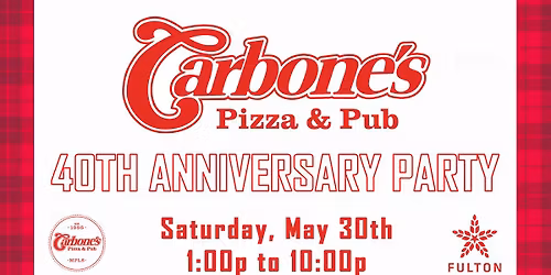 Carbone's 40th Anniversary Party!