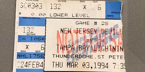 Tampa Bay Lightning at New Jersey Devils at Prudential Center