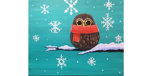 Winter Snowy Owl - Paint and Sip in Sacramento | Classpop!\u2122