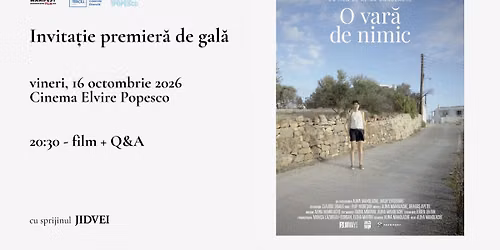 Premier\u0103 de gal\u0103 - O var\u0103 de nimic (2026, regie Alina Manolache)