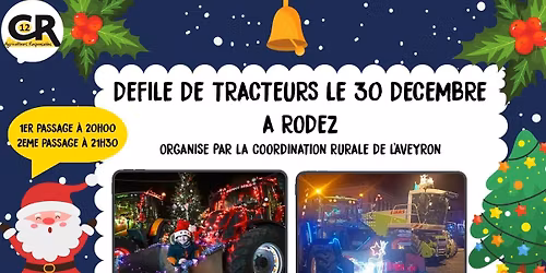 D\u00e9fil\u00e9 Tracteurs No\u00ebl Rodez