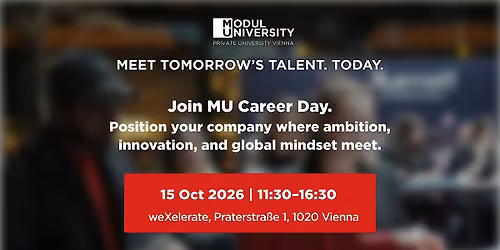 Modul University's Career Day 2026 - Company Registration