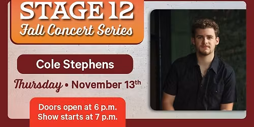 Live Music - Cole Stephens