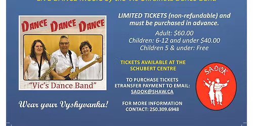 MALANKA UKRAINIAN NEW YEAR'S DINNER & DANCE