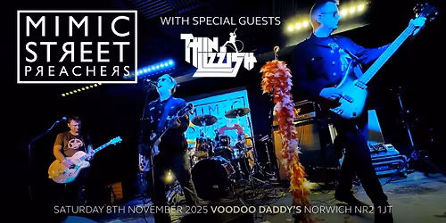 The Mimic Street Preachers at Voodoo Daddy's Showroom (with Special Guests Thin Lizzish). 