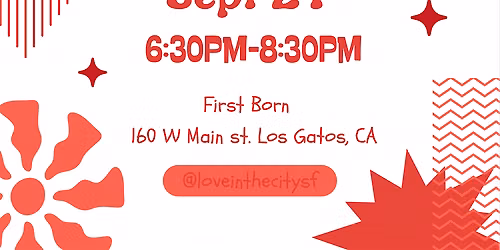 Modern Speed Dating | Los Gatos | Ages 24- 39