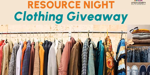 Resource Night- Clothing Giveaway