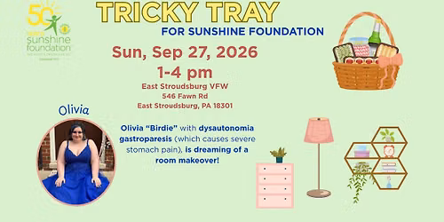 Tricky Tray for Sunshine Foundation