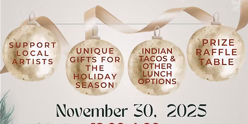 Indigenous Artisans Winter Market 2025