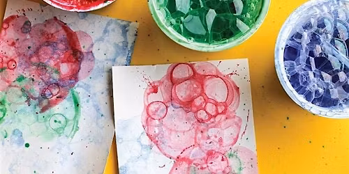 STEM Fun: Bubble Painting