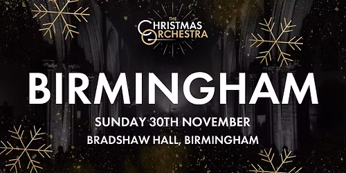 \ud83c\udfb6\ud83c\udf84The Christmas Orchestra - BIRMINGHAM\ud83c\udf84\ud83c\udfb6