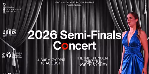 2026 IFAC Handa Australian Singing Competition Semi-Finals Concert