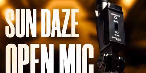 Sun Daze Open Mic at Krafty\u2019s!