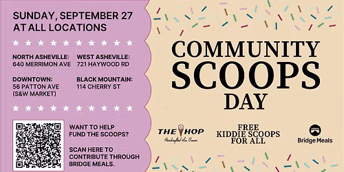 Community Scoops Day AKA Free Kiddie Scoops For All