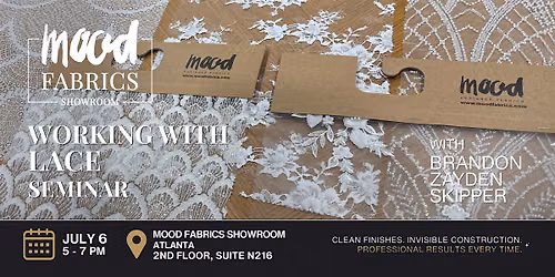 Working with Lace: A Seminar with Brandon Zayden Skipper