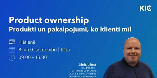 Product ownership | Produkti un pakalpojumi, ko klienti m\u012bl