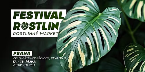 Festival Rostlin v Praze \u2013 Velk\u00fd trh rostlin v super cen\u00e1ch