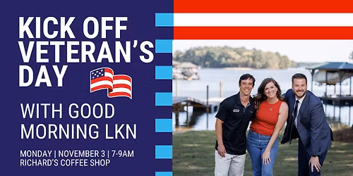 Good Morning LKN Live at Richard\u2019s Coffee Shop: Veterans Week Kickoff