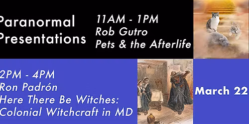 Paranormal Presentations at Linville Manor