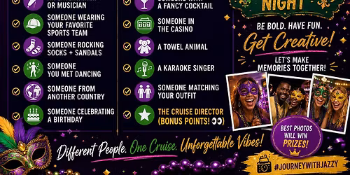 \ud83c\udfad Mardi Gras Party & Photo Scavenger Hunt \ud83d\udcf8\u2728