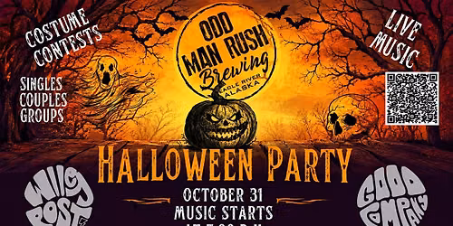 Halloween Party at Odd Man Rush Brewing w\/ Wiley Post and Good Company