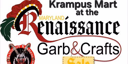 Krampus Mart at the Maryland Renaissance Garb and Craft Sale