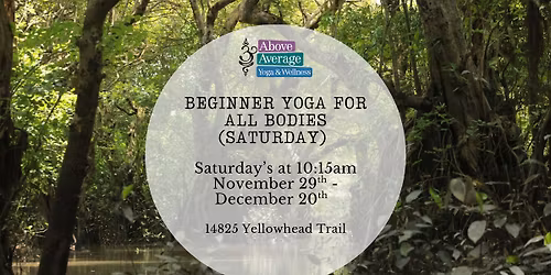 Beginner Yoga for All Bodies (SATURDAY)