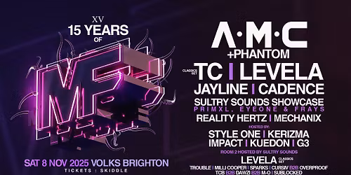 15yrs of MF w\/ A.M.C \/ TC \/ LEVELA +more