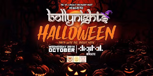 Bollynights Newcastle - Halloween Special | Wednesday 29th October | Digital
